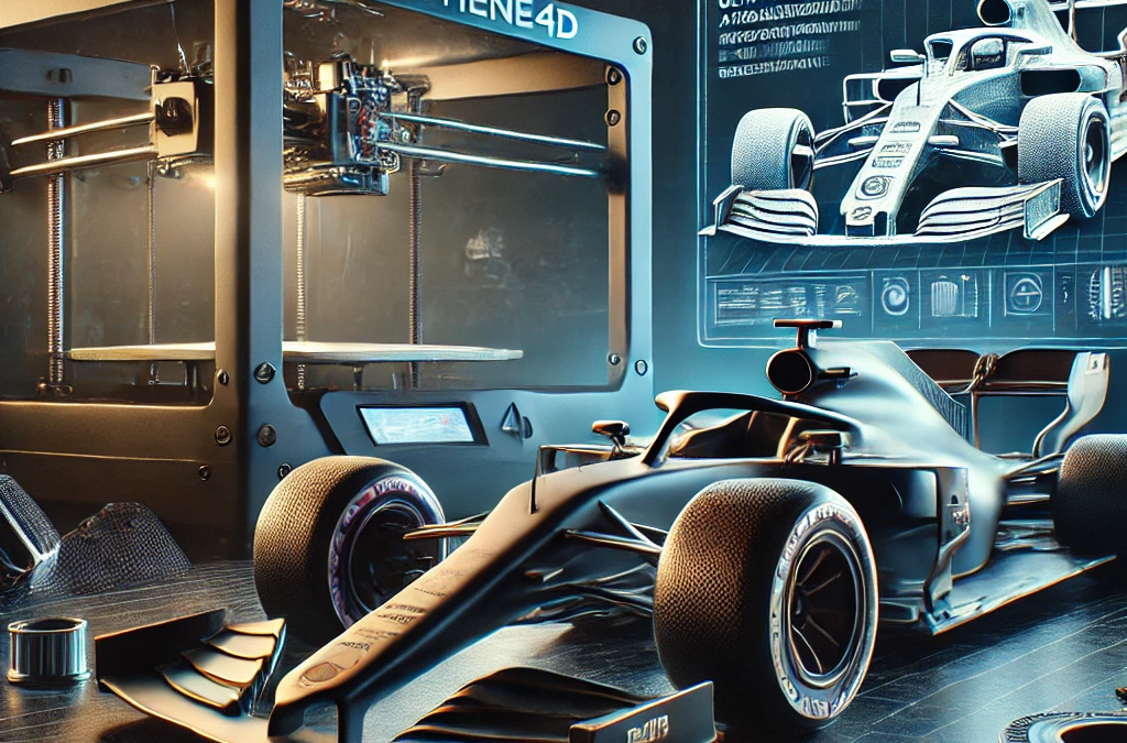 Graphene4D Fuels Innovation in Formula 1 with Advanced 3D Printing